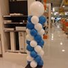 Ballonpilaar met Topballon Ballonpilaar met Topballon