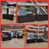 Buffetkraam / Marktkraam 2 meter met rok