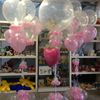 Geboorte Ballondecoratie met Helium Topballon Geboorte Ballondecoratie met Helium Topballon