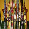 Ski's met houder Ski's met houder