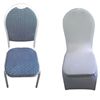 Luxe stoel / Congresstoel / Stackchair + Stoelhoes wit