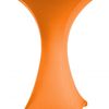 Statafelrok Stretch Oranje 80 cm (Exclusief statafel)