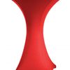 Statafelrok Stretch Rood 80 cm (Exclusief statafel)