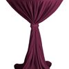 Statafelrok Bordeaux met strik (Exclusief statafel)