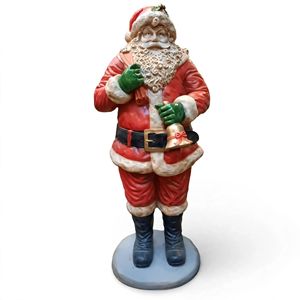 Kerstman Decoratiebeeld Groot 230 cm hoog Kerstman Decoratiebeeld Groot 230 cm hoog