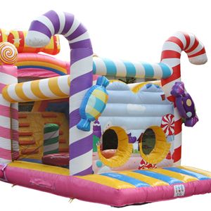 Stormbaan Candy met glijbaan 17