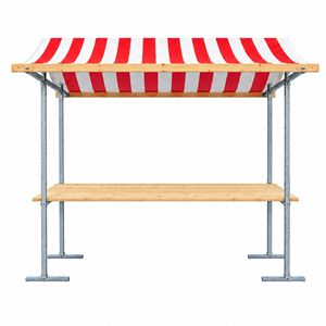 Marktkraam 2 meter Marktkraam 2 meter