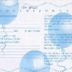 Ballonwedstrijdkaartjes