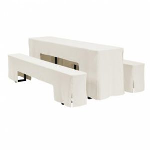 Biertafel hoezenset (Exclusief Biertafel en Bierbanken)