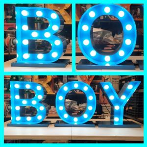 Boy Letters met verlichting Boy Letters met verlichting