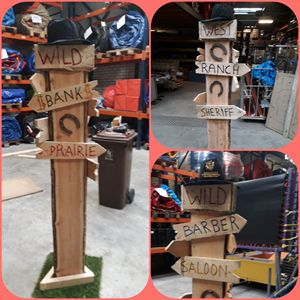 Country & Western richting aanwijzer