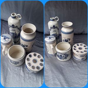 Decoratie Delfts Blauw (set van 5 stuks) Decoratie Delfts Blauw (set van 5 stuks)