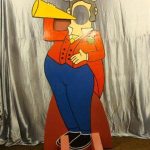 Fotobord Circusdompteur