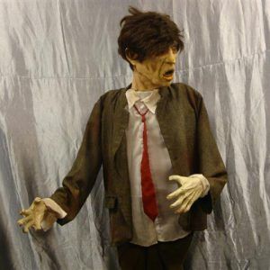 Griezelpop staand elektrisch 2