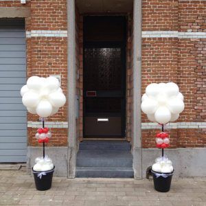 Huwelijk Ballondecoratie met pot