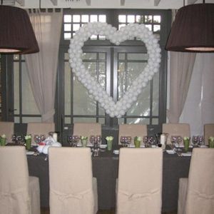 Huwelijk Ballondecoratie Hart