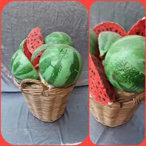 Mand met Watermeloen Decoratie