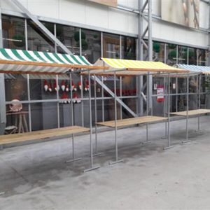 Marktkraam 2 meter Marktkraam 2 meter