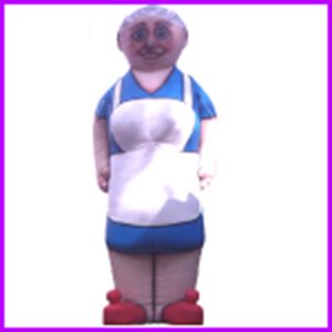 Sarah opblaasfiguur nr 4 Sarah opblaasfiguur nr 4