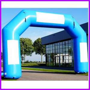 Start/Finishboog kleur blauw Start/Finishboog kleur blauw