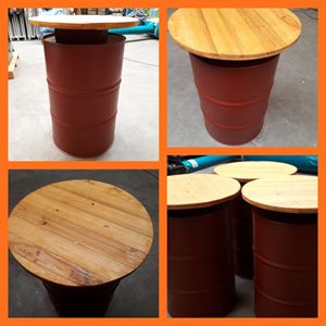 Statafel Olievat Statafel Olievat