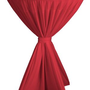 Statafelrok Rood met strik Exclusief statafel