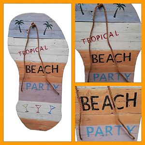 Entree bord Tropical Beach Party