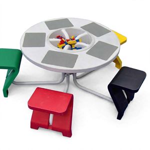 Legotafel (64x blok groot en klein) Legotafel (64x blok groot en klein)