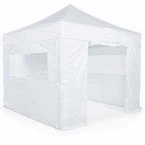 Partytent 3 x 3 meter Wit Partytent 3 x 3 meter Wit