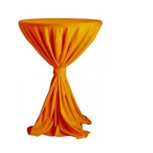 Statafelrok Oranje met strik (Exclusief statafel)