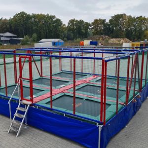 Trampoline speelaanhanger