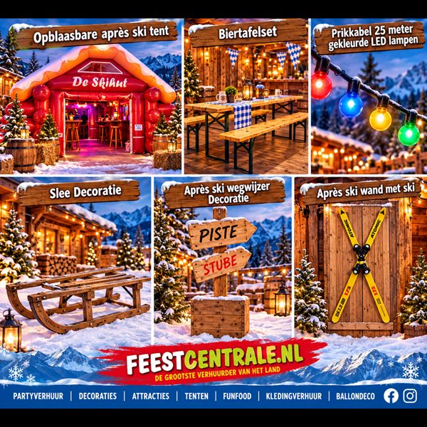 Oktoberfest / apres ski pakket Oktoberfest / apres ski pakket