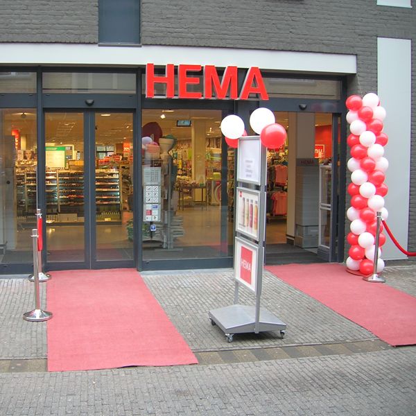 Ballonpilaar zonder Topballon voorbeeld