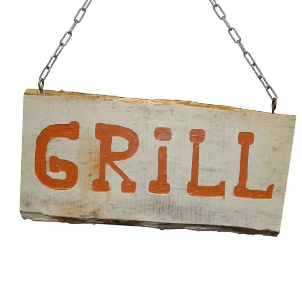 Grill uithangbord Grill uithangbord