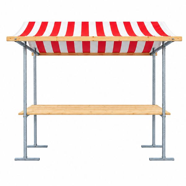 Marktkraam 2 meter Marktkraam 2 meter
