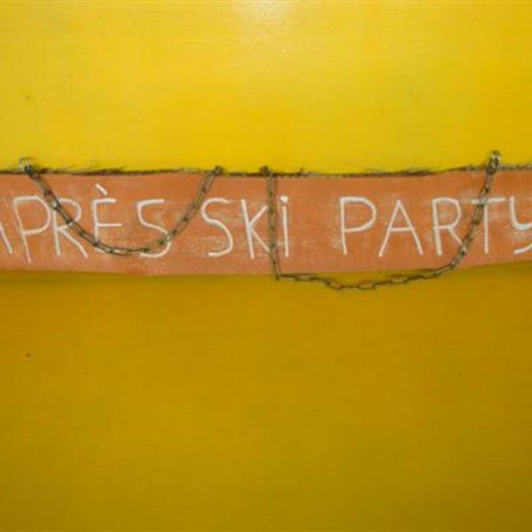 Apres ski bord