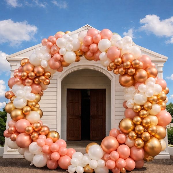 Huwelijk Ballondecoratie Ballonboog Huwelijk Ballondecoratie Ballonboog