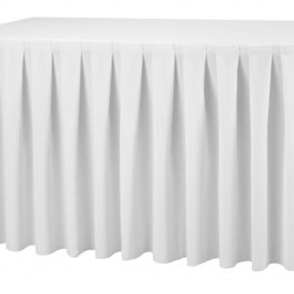 Buffettafel rok Wit (Exclusief tafel)