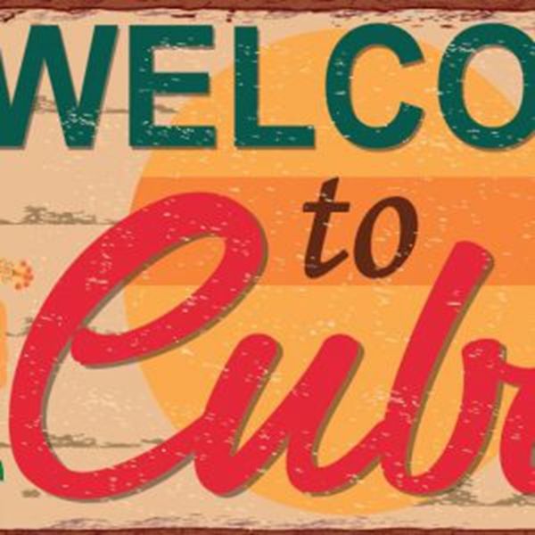 Decordoek Welcome to Cuba
