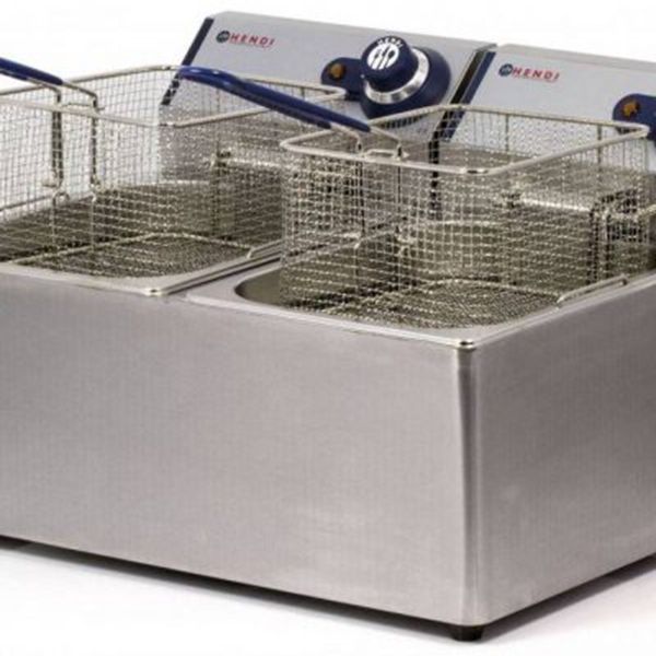 Dubbele Friteuse / Frituur Pan