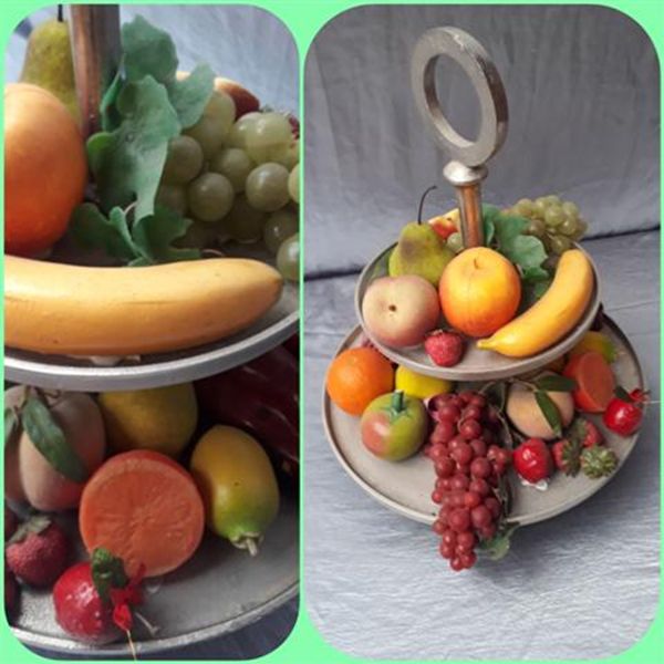 Etagere met fruit Decoratie