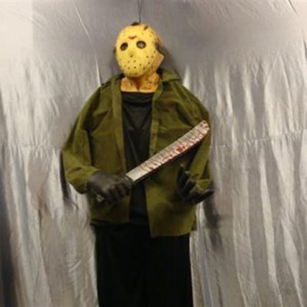 Freddie met masker/mes