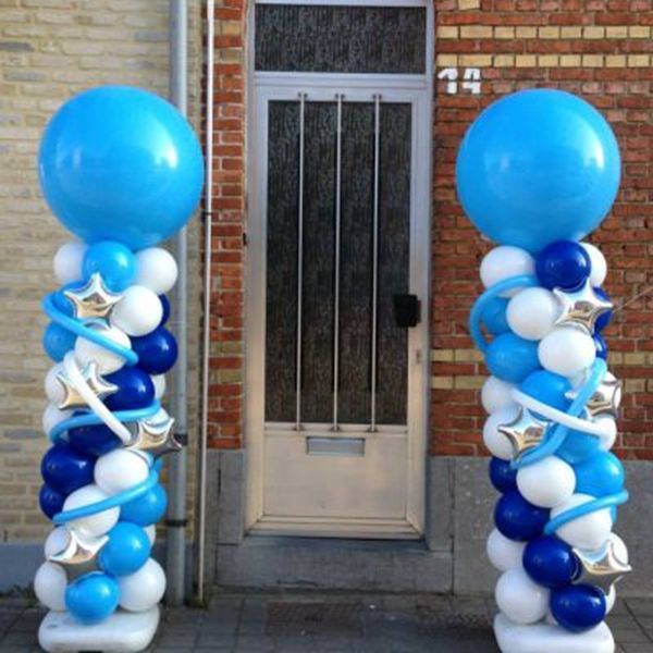 Geboorte Ballondecoratie Pilaar
