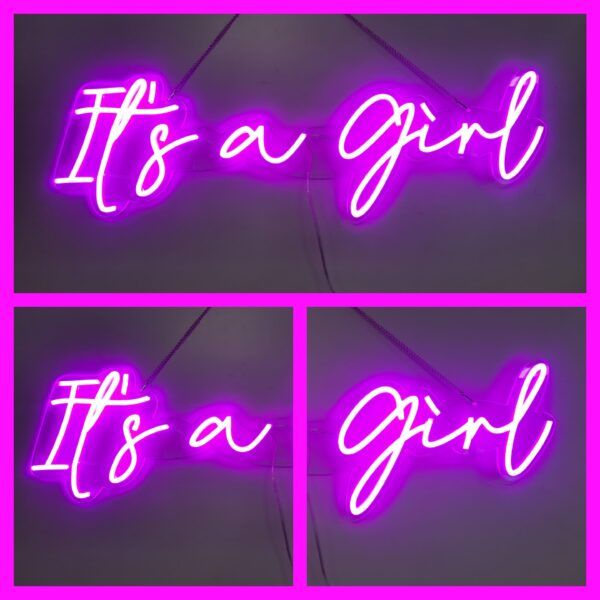 Its a Girl met verlichting Its a Girl met verlichting