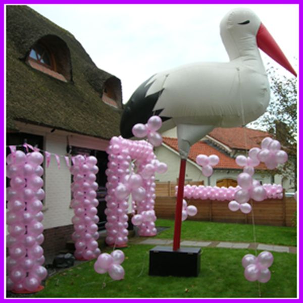 Hoera een meisje  Ballondecoratie!