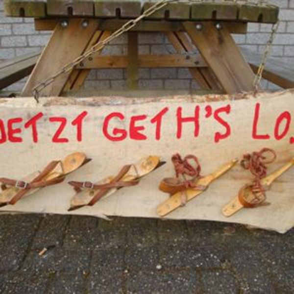Jetzt Geth's Los uithangbord