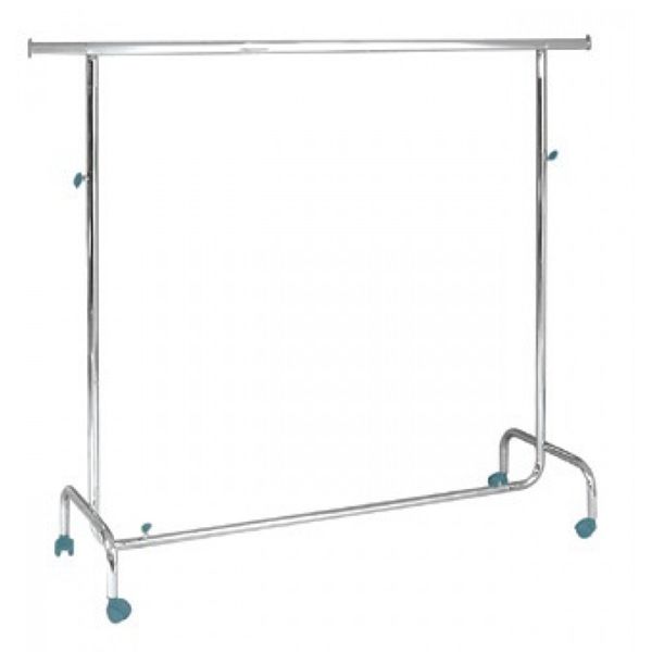 Kledingrek / Garderobe-rek + 30 kleerhangers / Kapstok