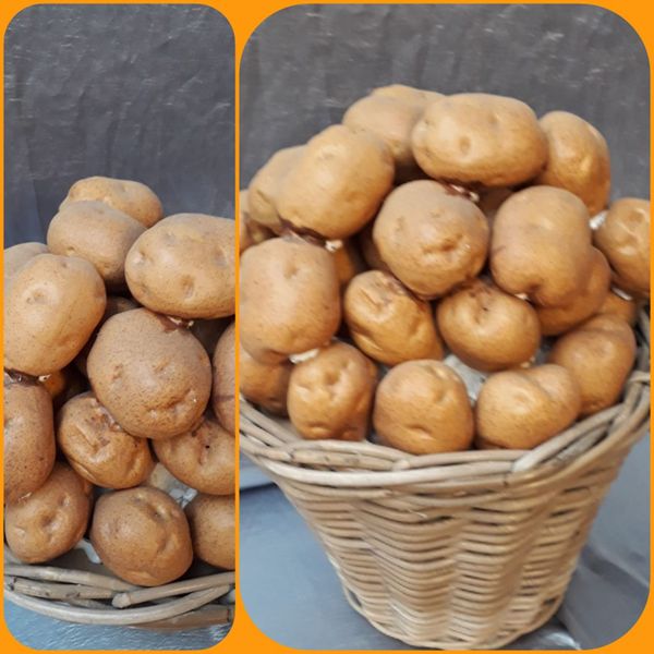 Mand met Aardappelen Decoratie