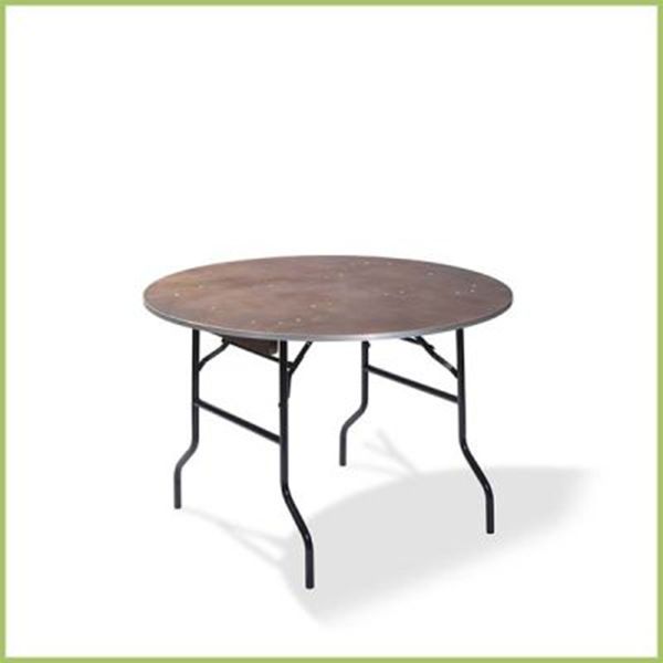 Ronde klaptafel 122 cm