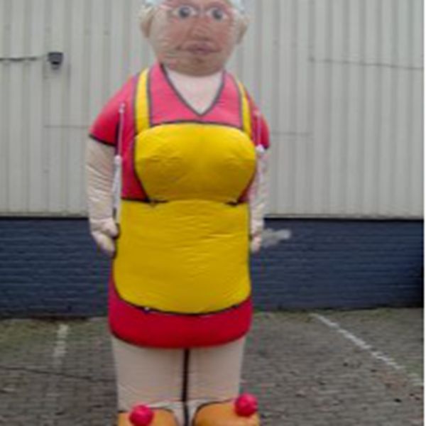 Sarah opblaasfiguur nr 1 Sarah opblaasfiguur nr 1